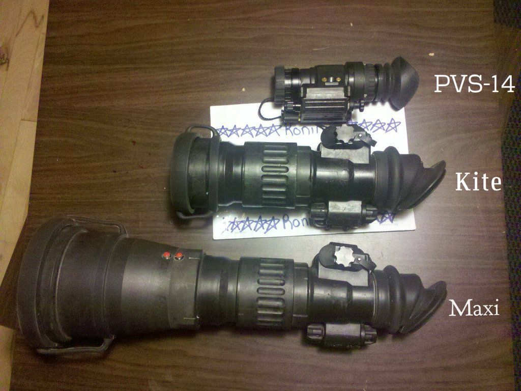 Ronin Tactical's New Site Pilkington Kite MK4 Night Vision Gen3 (4x